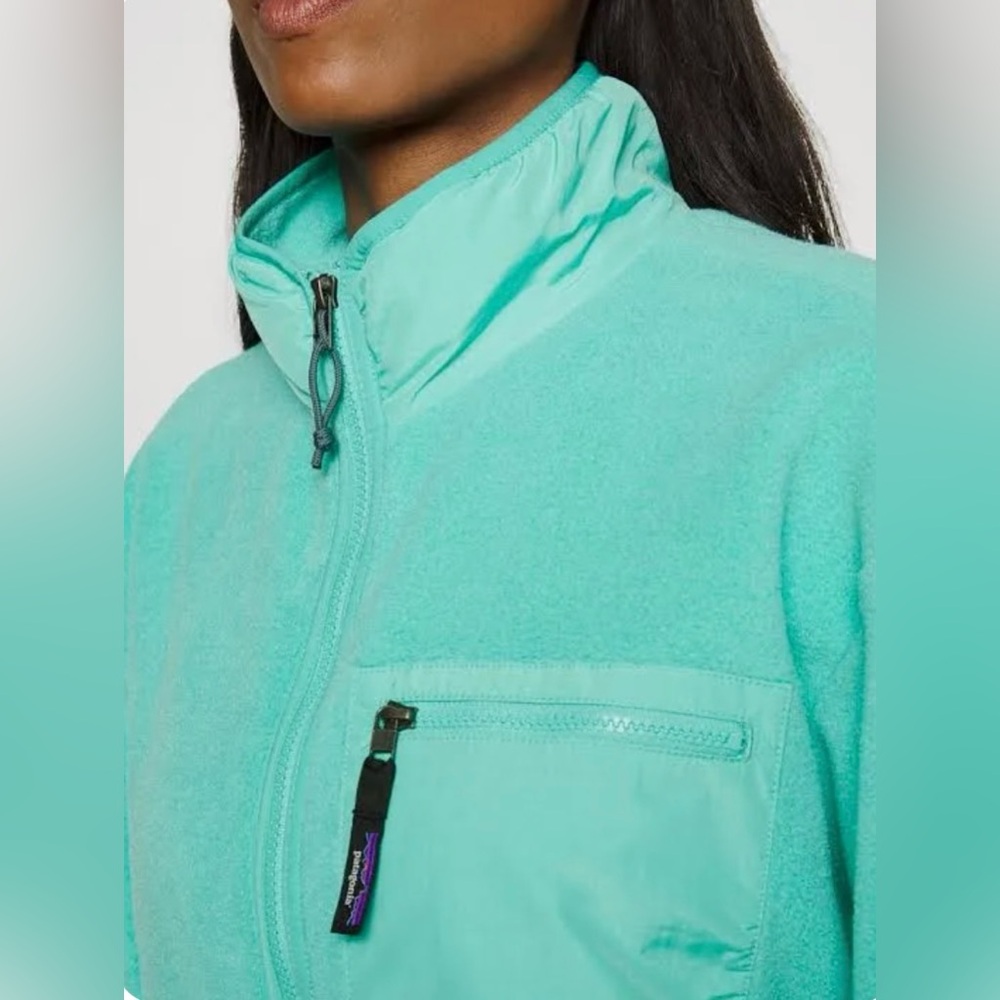 Patagonia Full Zip Medium Synchilla Fleece Jacket in Teal - Picture 5 of 10